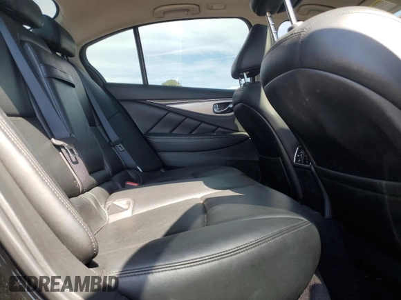 2021 Infiniti Q50 Luxe z VIN JN1EV7BP6MM706949, wystawiony jako Copart lot #60077404 z przebiegiem 63 817 mil mil oraz Szkoda całkowita • Salvage title. Historia ofert i sprzedaży dostępna na DreamBid. Obrazek 10.