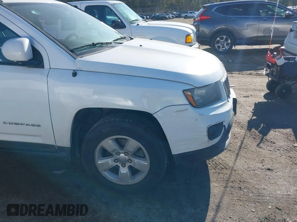 2016 Jeep Compass High Altitude Edition with VIN 1C4NJCEA6GD666790, listed as a IAAI auction lot 41919595 with 164,835 mi miles. Bid and sale history available at carsss.com. Image 12.