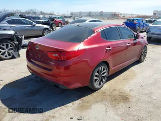 2015 Kia Optima SXL Turbo with VIN 5XXGR4A69FG419891, listed as a IAAI auction lot 41803317 with 158,907 mi miles and . Bid and sale history available at DreamBid. Image 4.