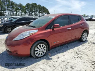 2015 Nissan LEAF S z VIN 1N4AZ0CP5FC308085, wystawiony jako Copart lot #53683985 z przebiegiem Nie podano mil oraz Szkody całkowita. Historia ofert i sprzedaży dostępna na DreamBid. Obrazek 1.
