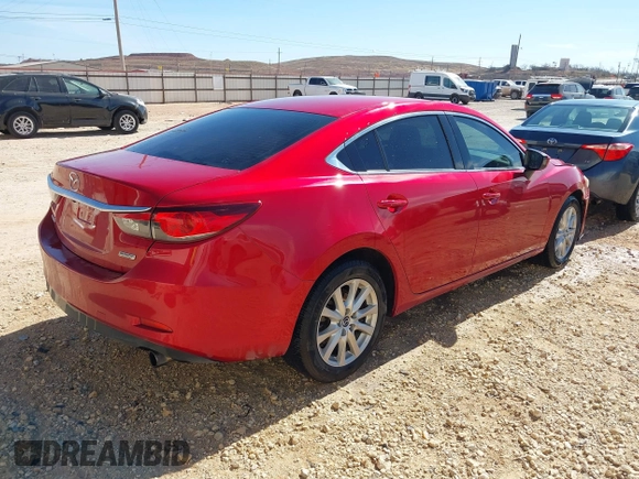 2015 Mazda Mazda6 i Sport with VIN JM1GJ1U50F1207904, listed as a IAAI auction lot 41627113 with 210,376 mi miles. Bid and sale history available at carsss.com. Image 4.