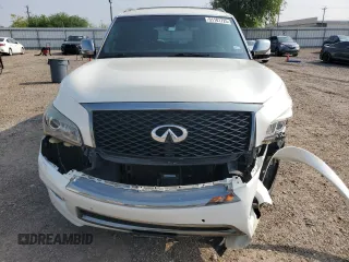 2015 Infiniti QX80 with VIN JN8AZ2NE2F9084048, listed as a Copart auction lot 51181725 with 199,096 mi miles and Salvage title. Bid and sale history available at DreamBid. Image 5.