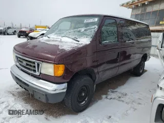 2006 Ford Econoline Passenger XL with VIN 1FBNE31L56DA82475, listed as a Copart auction lot 89323185 with Not Provided miles and Clean Title. Bid and sale history available at carsss.com. Image 1.