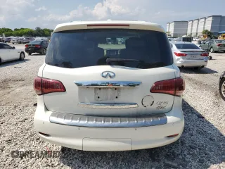 2015 Infiniti QX80 z VIN JN8AZ2NE9F9080904, wystawiony jako Copart lot #58496575 z przebiegiem 87 240 mil mil oraz Czysty tytuł • Clean title. Historia ofert i sprzedaży dostępna na DreamBid. Obrazek 6.