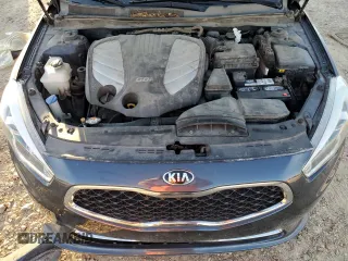 2014 Kia Cadenza Premium with VIN KNALN4D76E5162994, listed as a Copart auction lot 82047484 with 0 mi miles and Salvage Title. Bid and sale history available at carsss.com. Image 11.