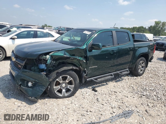 2015 Chevrolet Colorado 4WD Z71 with VIN 1GCGTCE35F1149677, listed as a Copart auction lot 64271015 with 39,671 mi miles and Clean title. Bid and sale history available at DreamBid. Image 1.