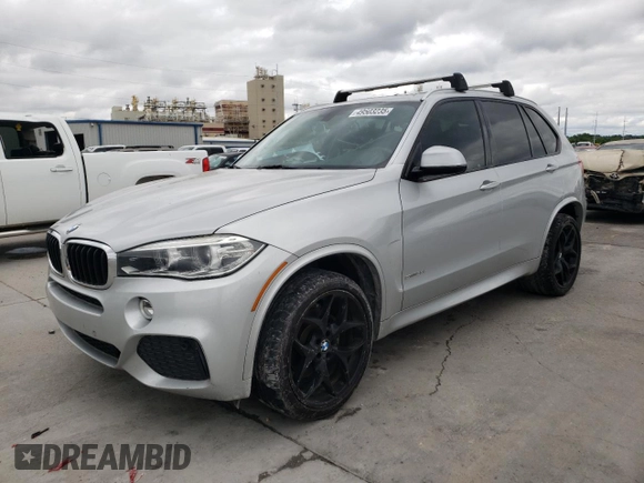 2015 BMW X5 sDrive35i with VIN 5UXKR2C52F0H36417, listed as a Copart auction lot 49503235 with 123,277 mi miles and Clean Title. Bid and sale history available at carsss.com. Image 1.