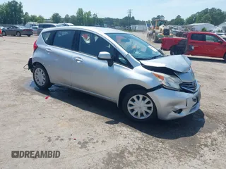 2014 Nissan Note SV with VIN 3N1CE2CPXEL388662, listed as a IAAI auction lot 42581458 with 87,455 mi miles and . Bid and sale history available at DreamBid. Image 1.