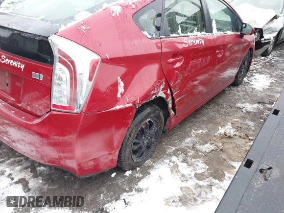 2015 Toyota Prius Four with VIN JTDKN3DU8F0459889, listed as a IAAI auction lot 41532104 with 293,249 mi miles and . Bid and sale history available at DreamBid. Image 6.