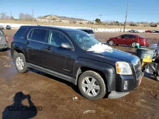 2015 GMC Terrain SLE with VIN 2GKFLVEK6F6349581, listed as a Copart auction lot 42833585 with 136,424 mi miles and Clean Title. Bid and sale history available at DreamBid. Image 4.