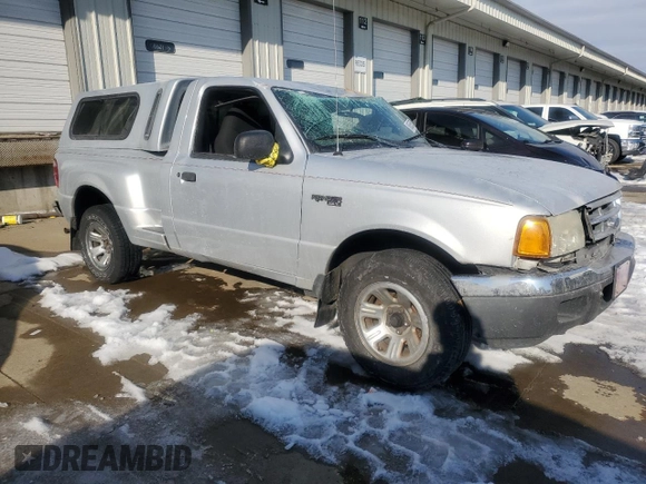2003 Ford Ranger XL with VIN 1FTYR10U93PA07901, listed as a Copart auction lot 88655155 with 250,289 mi miles and Salvage Title. Bid and sale history available at carsss.com. Image 4.