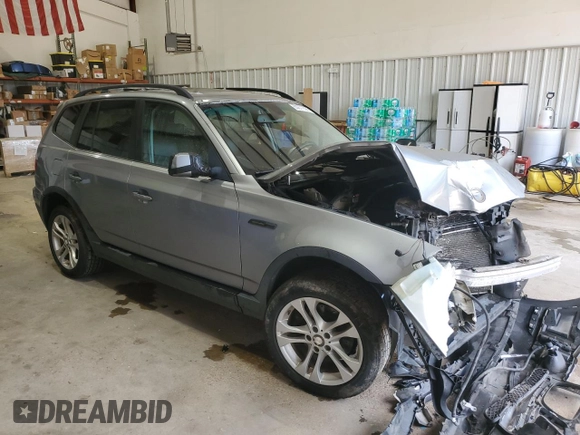 2007 BMW X3 3.0si with VIN WBXPC93437WF11868, listed as a Copart auction lot 63871695 with 149,953 mi miles and Salvage title. Bid and sale history available at DreamBid. Image 4.