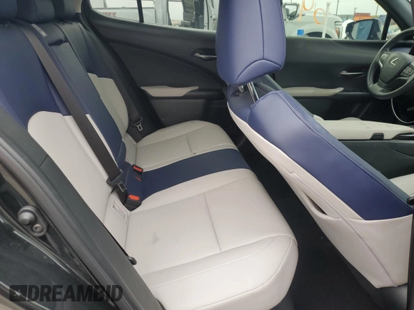 2021 Lexus UX 250h with VIN JTHX9JBH0M2045963, listed as a Copart auction lot 55474635 with 28,695 mi miles and Salvage title. Bid and sale history available at DreamBid. Image 11.