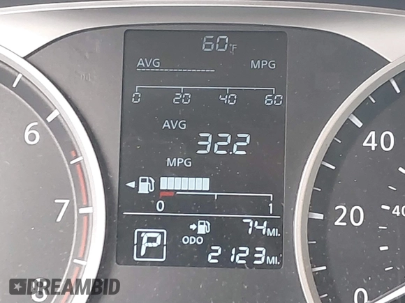 2024 Nissan Versa S with VIN 3N1CN8DV4RL831278, listed as a IAAI auction lot 40341027 with 2,123 mi miles and . Bid and sale history available at DreamBid. Image 15.