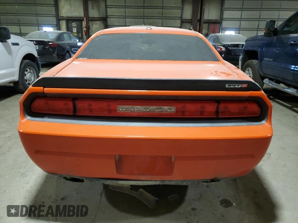 2010 Dodge Challenger SRT-8 with VIN 2B3CJ7DW3AH260635, listed as a Copart auction lot 87880775 with 105,524 mi miles and Salvage title. Bid and sale history available at DreamBid. Image 6.