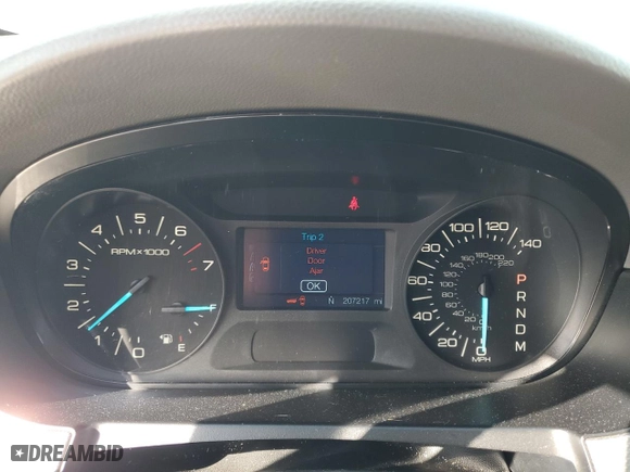 2012 Ford Edge SEL with VIN 2FMDK3JC7CBA48129, listed as a Copart auction lot 51974505 with 207,217 mi miles and Salvage Title. Bid and sale history available at carsss.com. Image 9.