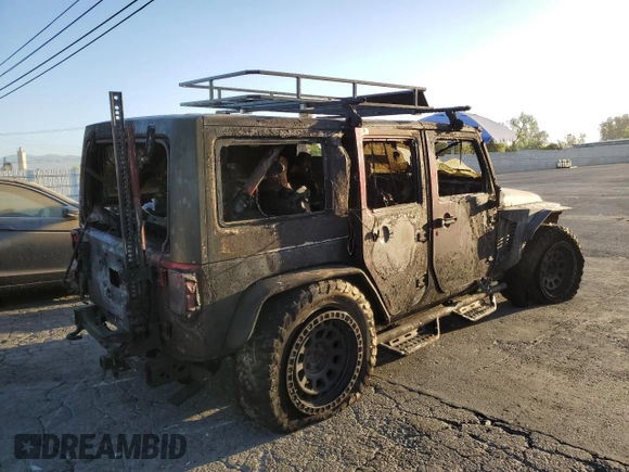 2018 Jeep Wrangler JK Unlimited Sport S with VIN 1C4HJWDG9JL919361, listed as a Copart auction lot 68392464 with 0 mi miles and Salvage Title. Bid and sale history available at carsss.com. Image 3.