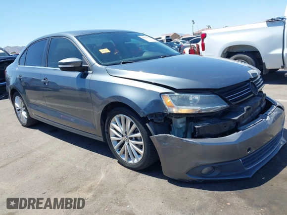 2011 Volkswagen Jetta SEL with VIN 3VWLZ7AJ4BM023877, listed as a IAAI auction lot 42054594 with 103,680 mi miles and . Bid and sale history available at DreamBid. Image 1.