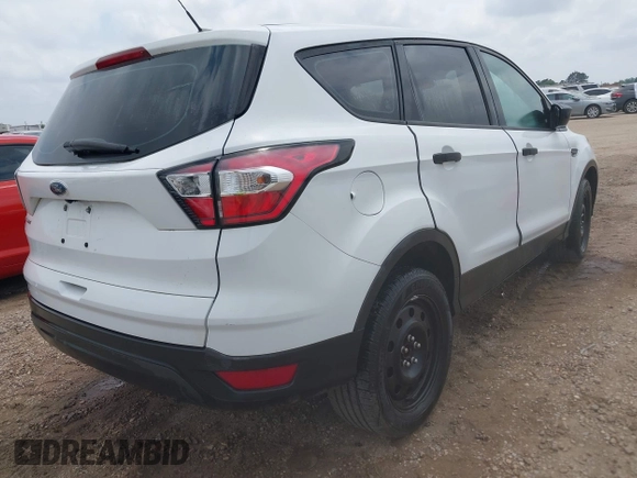 2017 Ford Escape S with VIN 1FMCU0F75HUA20248, listed as a IAAI auction lot 42146148 with 1 mi miles. Bid and sale history available at carsss.com. Image 4.