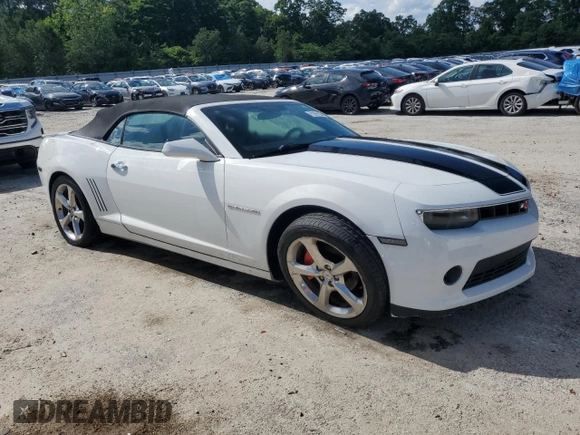 2015 Chevrolet Camaro LT z VIN 2G1FF3D30F9270741, wystawiony jako Copart lot #56735745 z przebiegiem 95 354 mil mil oraz Czysty tytuł • Clean title. Historia ofert i sprzedaży dostępna na DreamBid. Obrazek 4.