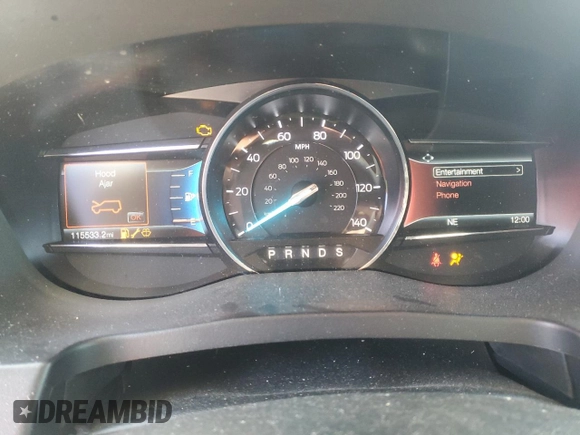 2018 Ford Explorer Limited with VIN 1FM5K7F82JGA26318, listed as a Copart auction lot 49865765 with 115,533 mi miles and Salvage Title. Bid and sale history available at carsss.com. Image 9.