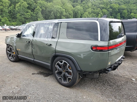 2022 Rivian R1S Launch Edition with VIN 7PDSGABL7NN001893, listed as a Copart auction lot 58809684 with 19,067 mi miles and Salvage Title. Bid and sale history available at carsss.com. Image 2.