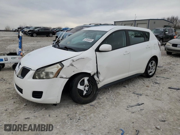 2009 Pontiac Vibe 1SA z VIN 5Y2SP67809Z409952, wystawiony jako Copart lot #52494555 z przebiegiem 127 824 mil mil oraz Czysty tytuł • Clean title. Historia ofert i sprzedaży dostępna na DreamBid. Obrazek 1.