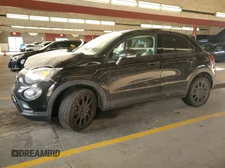 2017 FIAT 500X Urbana Edition with VIN ZFBCFXCB8HP611806, listed as a Copart auction lot 82970814 with 99,225 mi miles and Salvage title. Bid and sale history available at DreamBid. Image 1.
