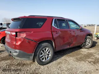 2019 Chevrolet Traverse LT Cloth with VIN 1GNERGKW9KJ263906, listed as a Copart auction lot 45200765 with 176,386 mi miles and Salvage Title. Bid and sale history available at carsss.com. Image 3.