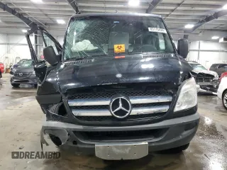 2011 Mercedes-Benz Sprinter Passenger with VIN WDZPE7CC6B5525097, listed as a Copart auction lot 83115424 with Not Provided miles and Non Repairable. Bid and sale history available at carsss.com. Image 5.