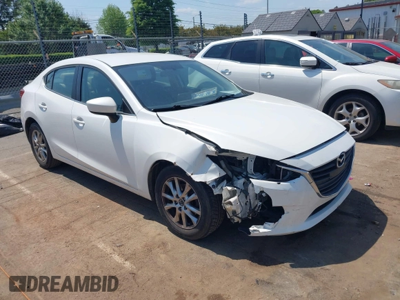2016 Mazda Mazda3 i Sport with VIN 3MZBM1U73GM320945, listed as a IAAI auction lot 42081672 with 171,000 mi miles. Bid and sale history available at carsss.com. Image 1.