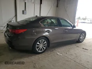 2014 Infiniti Q50 Hybrid Sport with VIN JN1AV7AP9EM691381, listed as a Copart auction lot 48212025 with 117,033 mi miles and Clean Title. Bid and sale history available at carsss.com. Image 3.