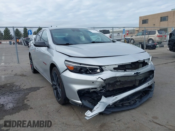 2018 Chevrolet Malibu LT with VIN 1G1ZD5ST2JF202796, listed as a IAAI auction lot 41573464 with 122,813 mi miles. Bid and sale history available at carsss.com. Image 1.