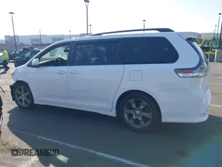 2015 Toyota Sienna SE with VIN 5TDXK3DC6FS627578, listed as a IAAI auction lot 41568684 with 124,138 mi miles and . Bid and sale history available at DreamBid. Image 14.