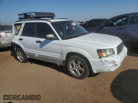 2003 Subaru Forester XS with VIN JF1SG65693H736595, listed as a Copart auction lot 69282034 with 102,253 mi miles and Salvage Title. Bid and sale history available at carsss.com. Image 4.