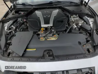 2017 Infiniti Q50 3.0t Sport with VIN JN1EV7AR4HM841419, listed as a Copart auction lot 85579134 with 101,216 mi miles and Salvage Title. Bid and sale history available at carsss.com. Image 12.