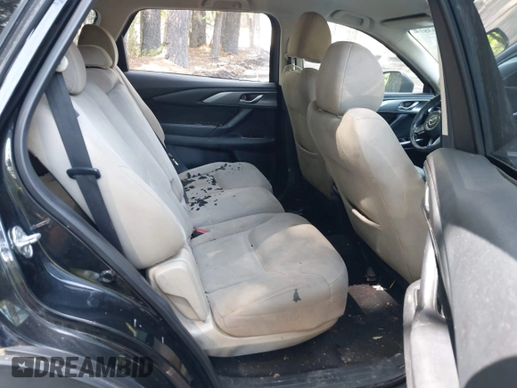 2016 Mazda CX-9 Sport with VIN JM3TCABY8G0112981, listed as a IAAI auction lot 42093389 with 106,384 mi miles. Bid and sale history available at carsss.com. Image 8.