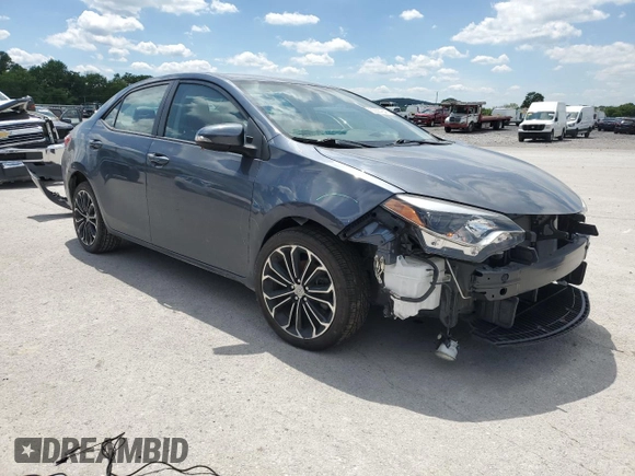 2016 Toyota Corolla L with VIN 5YFBURHE0GP526906, listed as a Copart auction lot 55537645 with 27,129 mi miles and Salvage Title. Bid and sale history available at DreamBid. Image 4.