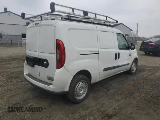 2022 Ram ProMaster City Cargo Tradesman with VIN ZFBHRFAB1N6W61829, listed as a Copart auction lot 46619185 with 112,268 mi miles and Salvage Title. Bid and sale history available at DreamBid. Image 3.
