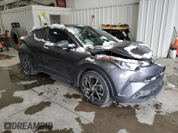 2018 Toyota C-HR XLE with VIN JTNKHMBX3J1007079, listed as a Copart auction lot 45449385 with 126,959 mi miles and Salvage Title. Bid and sale history available at carsss.com. Image 4.