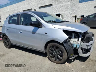 2023 Mitsubishi Mirage Black Edition z VIN ML32AWHJ2PH003051, wystawiony jako Copart lot #53001795 z przebiegiem 28 853 mil mil oraz Szkoda całkowita • Salvage title. Historia ofert i sprzedaży dostępna na DreamBid. Obrazek 4.