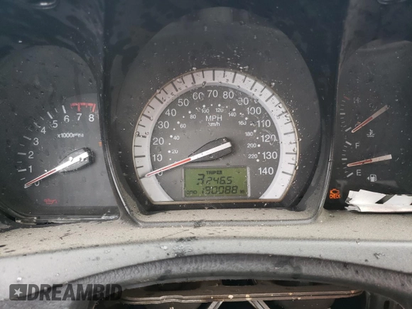 2007 Kia Spectra with VIN KNAFE161175009169, listed as a Copart auction lot 63839804 with 190,088 mi miles and Salvage Title. Bid and sale history available at carsss.com. Image 9.