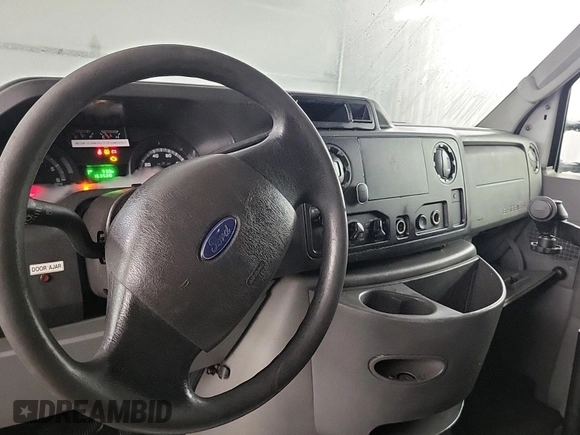 2010 Ford Econoline Cargo Commercial with VIN 1FTNE1EW4ADA91052, listed as a IAAI auction lot 42607935 with 163,519 mi miles and . Bid and sale history available at DreamBid. Image 33.