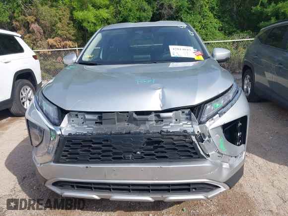 2025 Mitsubishi Eclipse Cross SE with VIN JA4ATWAA9SZ012842, listed as a IAAI auction lot 42014042 with 8,030 mi miles and . Bid and sale history available at DreamBid. Image 12.