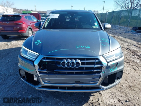 2019 Audi Q5 Premium with VIN WA1ANAFY5K2133539, listed as a IAAI auction lot 41821732 with 79,132 mi miles. Bid and sale history available at carsss.com. Image 12.