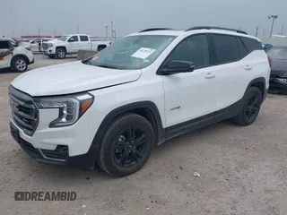 2024 GMC Terrain AT4 with VIN 3GKALYEG6RL311758, listed as a IAAI auction lot 42278713 with 14,701 mi miles and . Bid and sale history available at DreamBid. Image 2.
