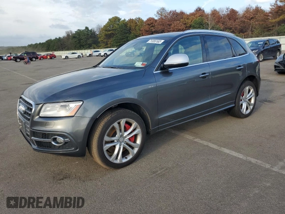 2016 Audi SQ5 Premium Plus with VIN WA1CCAFP7GA023031, listed as a Copart auction lot 71355163 with 117,835 mi miles. Bid and sale history available at carsss.com. Image 1.