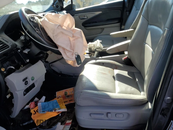 2017 Honda Pilot EX-L with VIN 5FNYF5H54HB041176, listed as a Copart auction lot 45532515 with Not Provided miles and Salvage Title. Bid and sale history available at carsss.com. Image 7.