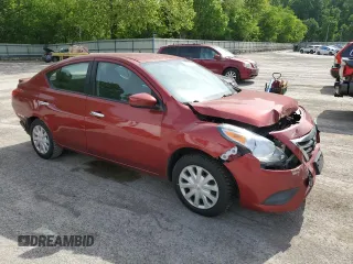2016 Nissan Versa S with VIN 3N1CN7AP7GL819882, listed as a Copart auction lot 57259745 with Not provided miles and Salvage title. Bid and sale history available at DreamBid. Image 4.
