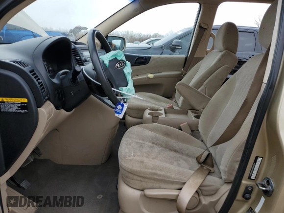 2008 Kia Sedona with VIN KNDMB133586265836, listed as a Copart auction lot 50717925 with 126,892 mi miles and Salvage Title. Bid and sale history available at carsss.com. Image 7.